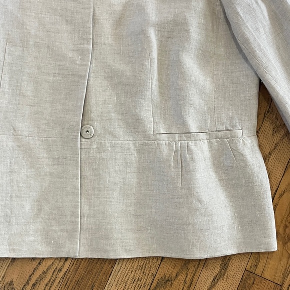 Talbots Collarless Jacket - Picture 2 of 4